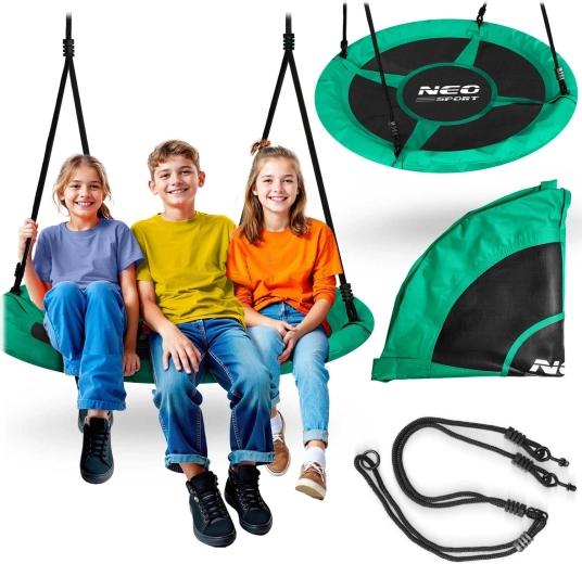 Neo-Sport Swingo huśtawka bocianie gniazdo 110 cm