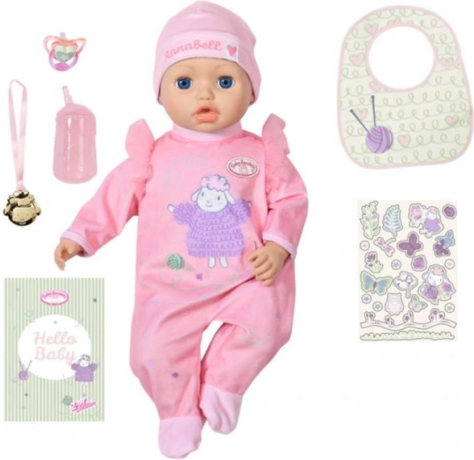 Baby Annabell Interaktywna Annabell, 43 cm