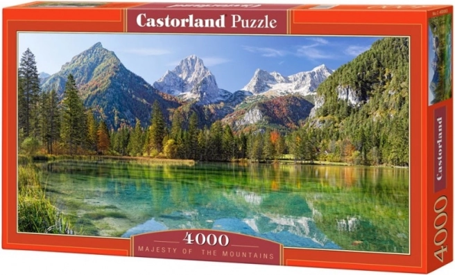 Puzzle 4000 elementów Majestat gór CASTORLAND