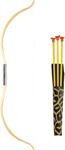 Indiański łuk z strzałami