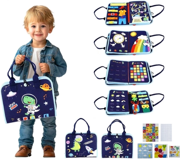 2Kids Toys sensoryczna książeczka edukacyjna Busy Book Kosmos