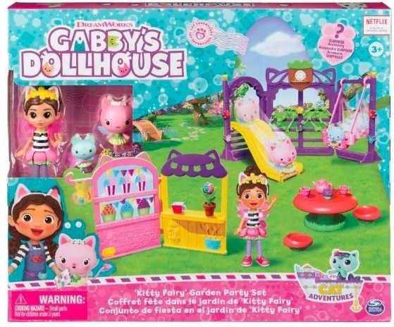 Zestaw Magiczny Ogród Koci Domek Gabi z figurkami