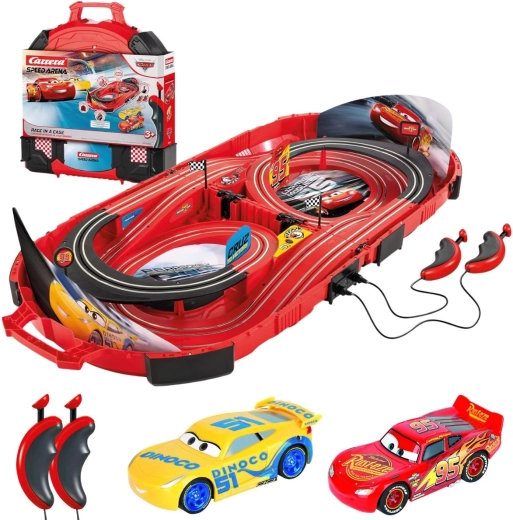 Carrera Speed Arena Disney Pixar Cars tor wyścigowy w walizce