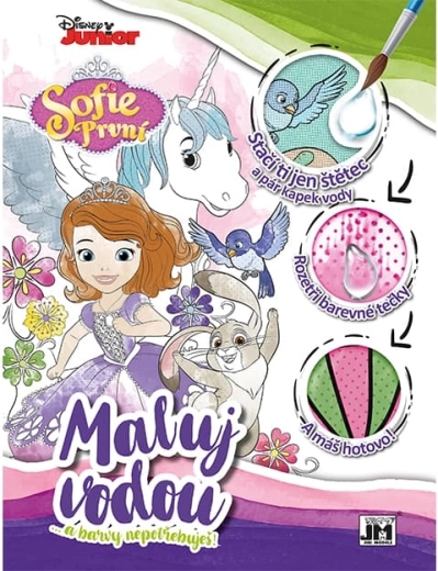 Maluj wodą A4 Zosia pierwsza