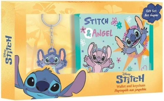 Portfel DIAKAKIS z brelokiem Lilo & Stitch