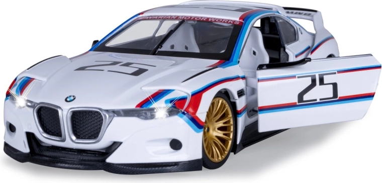 Metalowy model BMW 3.0 CSL Hommage R 1:24 biały