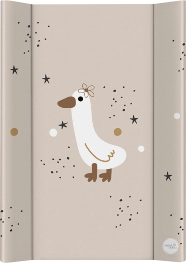 Ceba Baby miękka profilowana mata do przewijania 50 × 70 cm Basic Star Duck