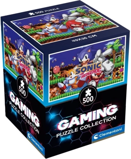 Puzzle CLEMENTONI Gaming Collection Sonic – 500 elementów