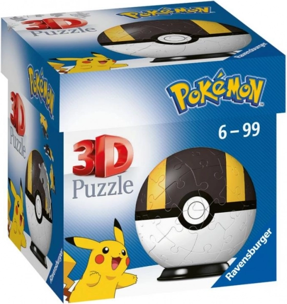 Ravensburger 3D puzzle POKÉMON Ultra Ball – 54 elementów