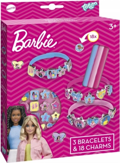 Zestaw do tworzenia bransoletek z zawieszkami BARBIE