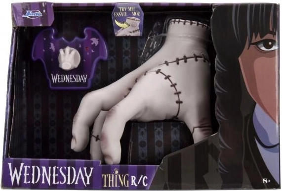 Wednesday RC Rączka Thing 16 cm – zdalnie sterowana figurka Jada Toys