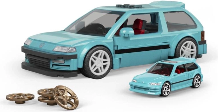 Hot Wheels Speed Series – custom ’90 Honda Civic EF zestaw do budowy auta