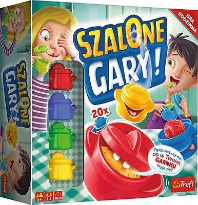 Rodzinna gra Szalone garnki Trefl