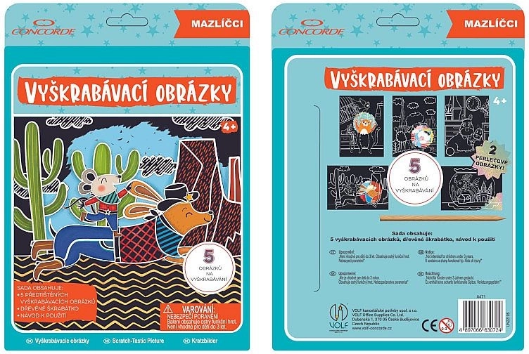 Wydrapywanki Concorde – zwierzaki