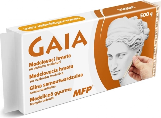 Masa do modelowania GAIA biała 500 g