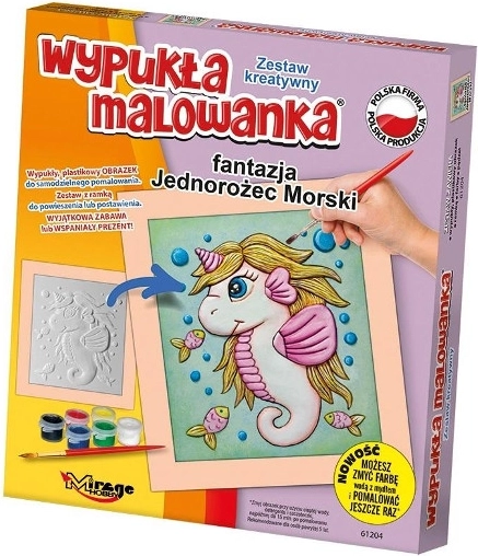 Wypukłe malowanie Fantazja – narwal od Mirage Hobby