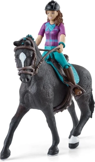 Figurki Lisa i koń Storm z Horse Club
