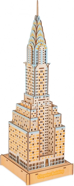 Drewniane puzzle 3D Chrysler Building