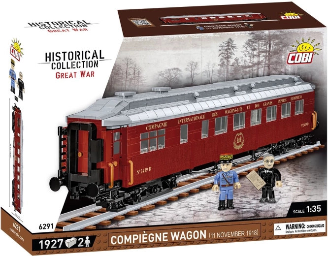 COBI Wagon kolejowy Compiègne (11 listopada 1918) 1:35