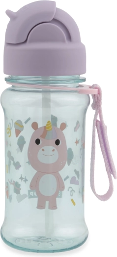 Skip Hop butelka ze słomką Besties Squad jednorożec 355 ml