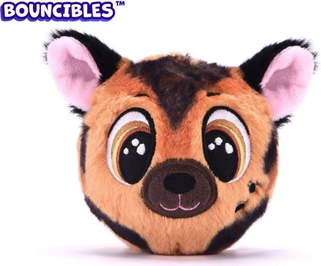 Pluszowa skacząca piłeczka Bouncibles ZIKO 8 cm