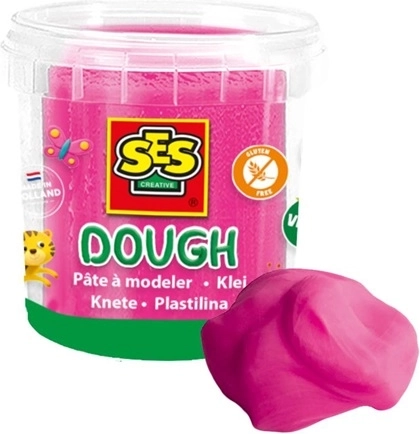 SES masa plastyczna neonowo różowa 115 g