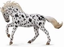 COLLECTA Klacz Knabstrupper - czarny leopard