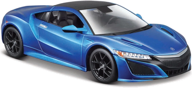 Maisto Acura NSX 2018 metalowy model 1:24 w niebieskim metaliku