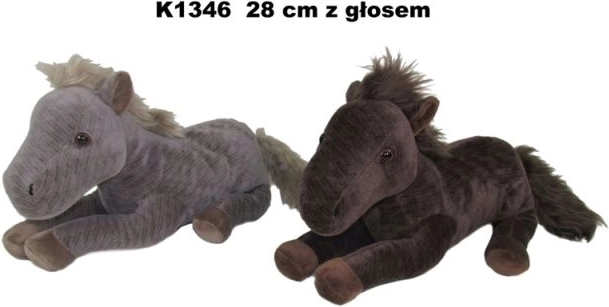 Pluszowy konik z dźwiękiem 28 cm