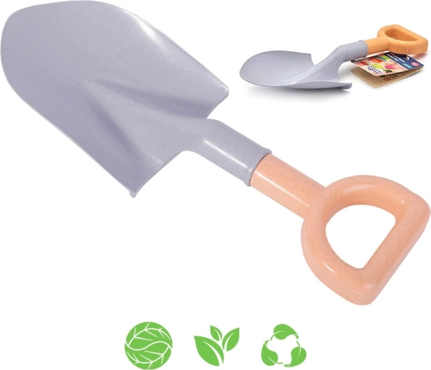 dziecięca łopatka do piasku 33 cm WOOPIE GREEN z organicznego, biodegradowalnego materiału