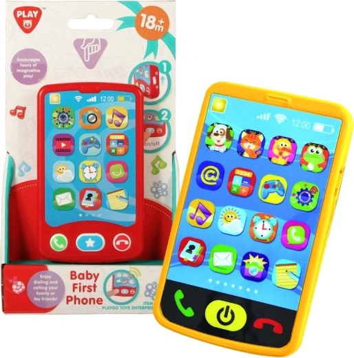 PlayGo dziecięcy pierwszy telefon z dźwiękami