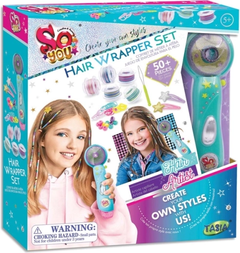 Tasia nawlekacz koralików do włosów