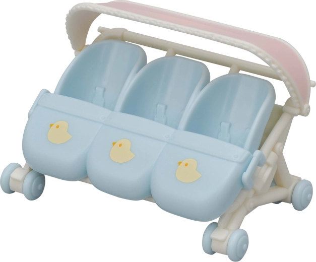 Wózek dla trojaczków Sylvanian Families