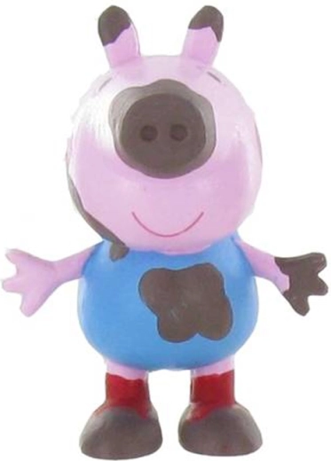 Comansi Świnka Peppa – George w błocie figurka