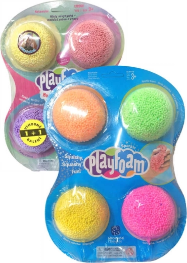 PlayFoam piankowa masa plastyczna w bąbelkach, zestaw 8 kolorów