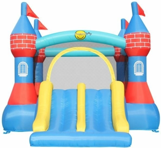 Happy Hop dmuchany zamek z podwójną zjeżdżalnią