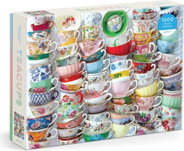 Puzzle Filiżanki Herbaciane 1000 elementów