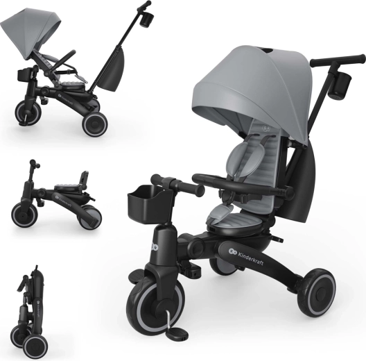 Trójkołowiec Kinderkraft Jazz 3 Grey
