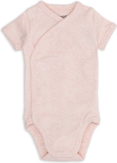 Body kopertowe Lodger z krótkim rękawem melange tan roz. 68