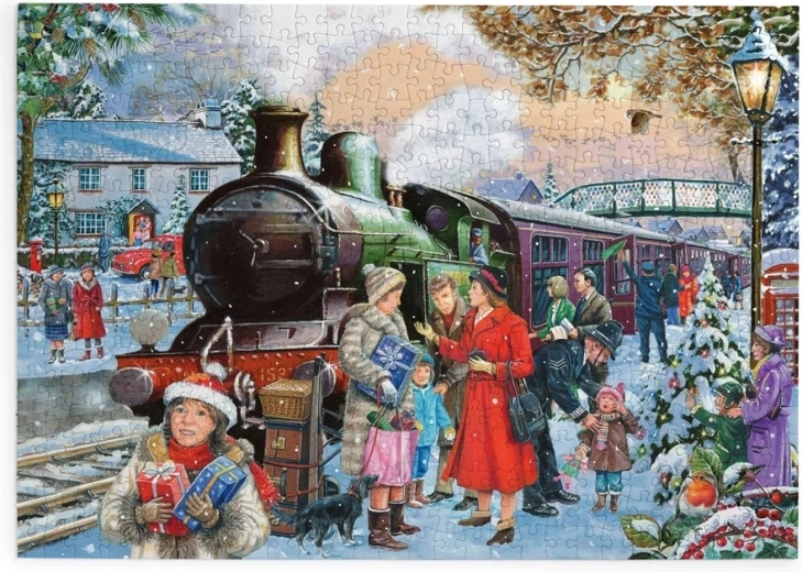 House of Puzzles Święta w domu puzzle z 500 dużymi elementami