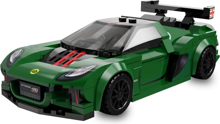 CaDA Lotus Exige Cup 430 zestaw konstrukcyjny w skali 1:24, zielony