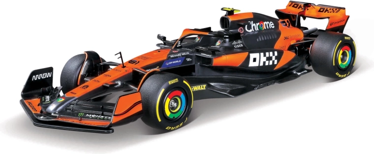 Samochód wyścigowy RC McLaren MCL38 Oscar Piastri z dźwiękami 1:10