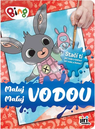 Malowanie wodą BING – magiczne kolorowanki