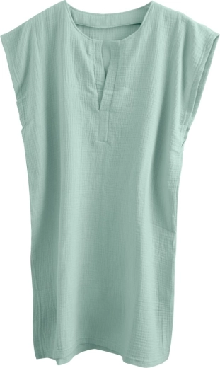 Muślinowe ponczo New Baby Mommy mint S/M