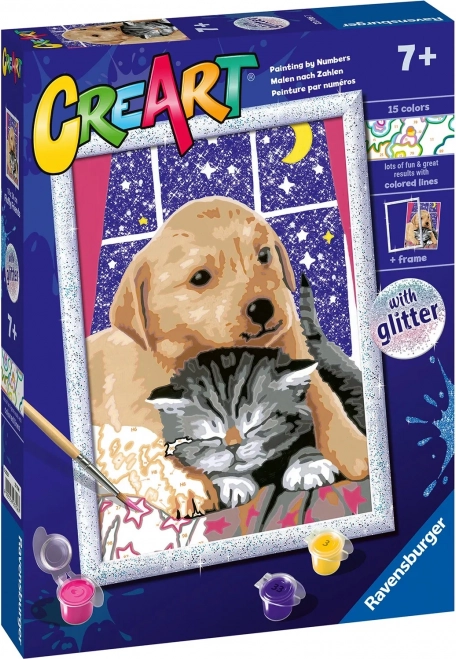 CreArt Fluffy Friends – malowanie po numerach