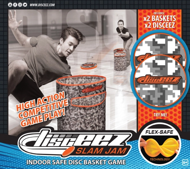 Disceez Slam Jam latające talerze dla dzieci