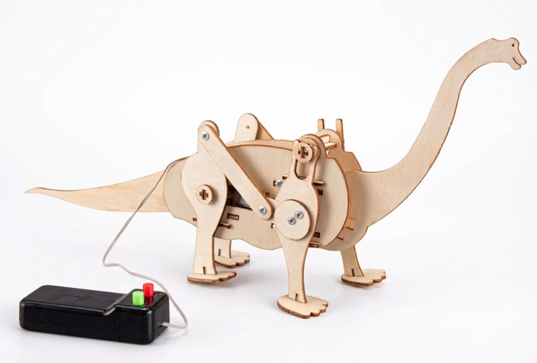 Zestaw konstrukcyjny dinozaur Brachiozaur na kabel