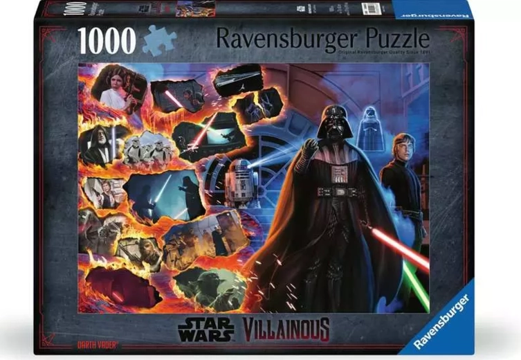 Puzzle Ravensburger Disney Villainous: Darth Vader 1000 elementów