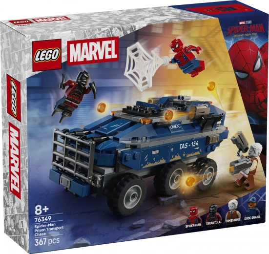 LEGO Marvel Pościg Spider-Mana za więziennym transporterem