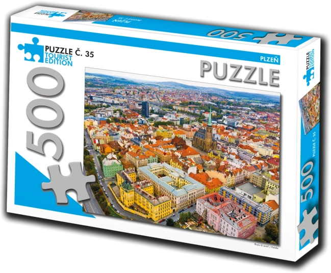 Puzzle Pilzno 500 elementów – edycja turystyczna